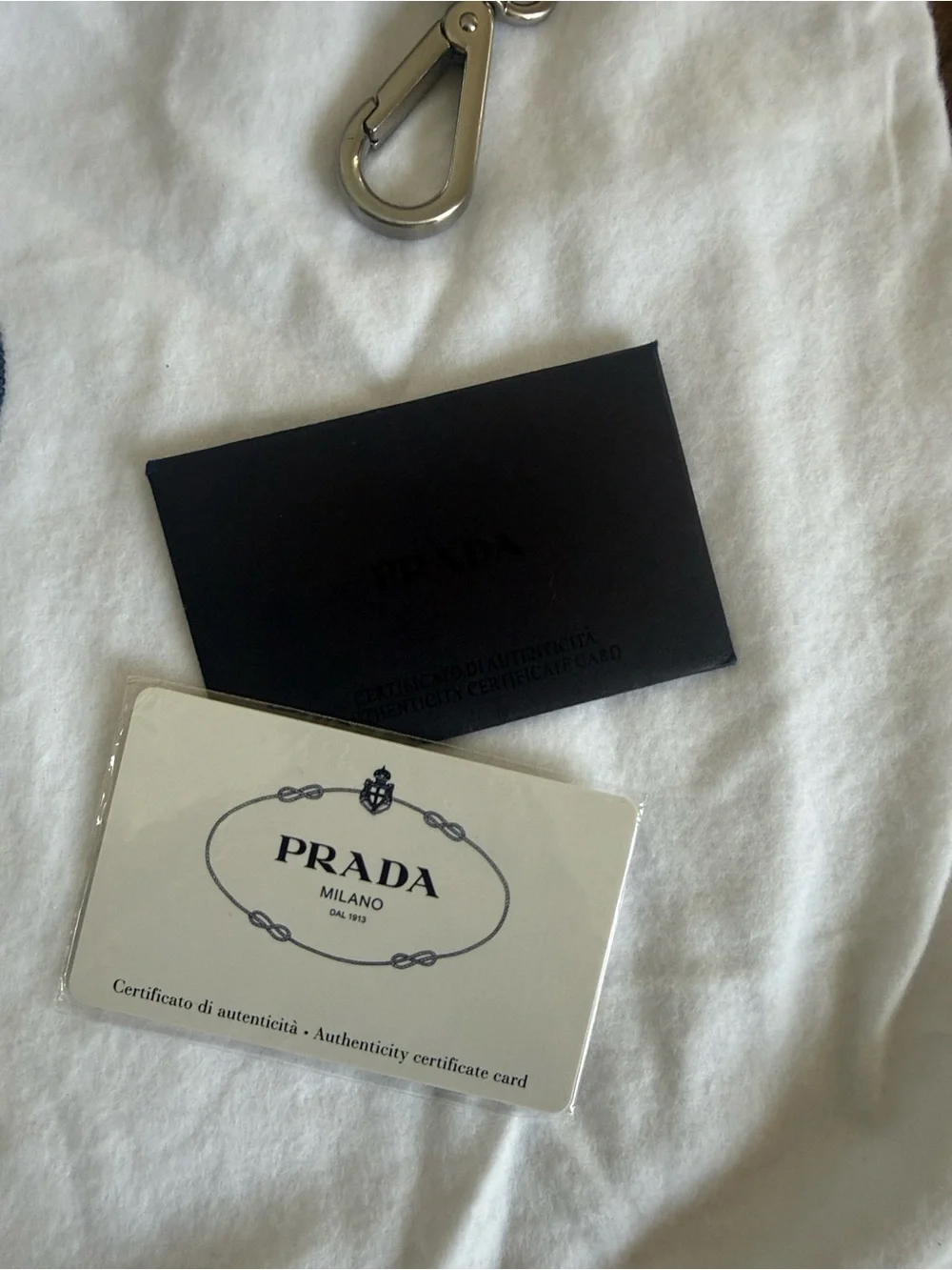 Prada Business Bag in Black Nylon Canvas